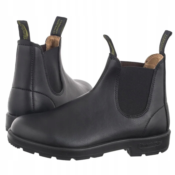 Kožené boty Blundstone 2115 Black Vegan Černé