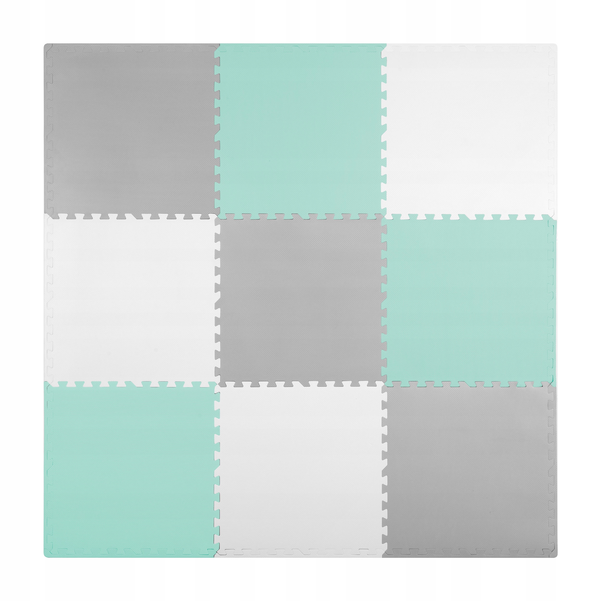 

Mata Piankowa Puzzle Edukacyjna Gruba 180x180cm