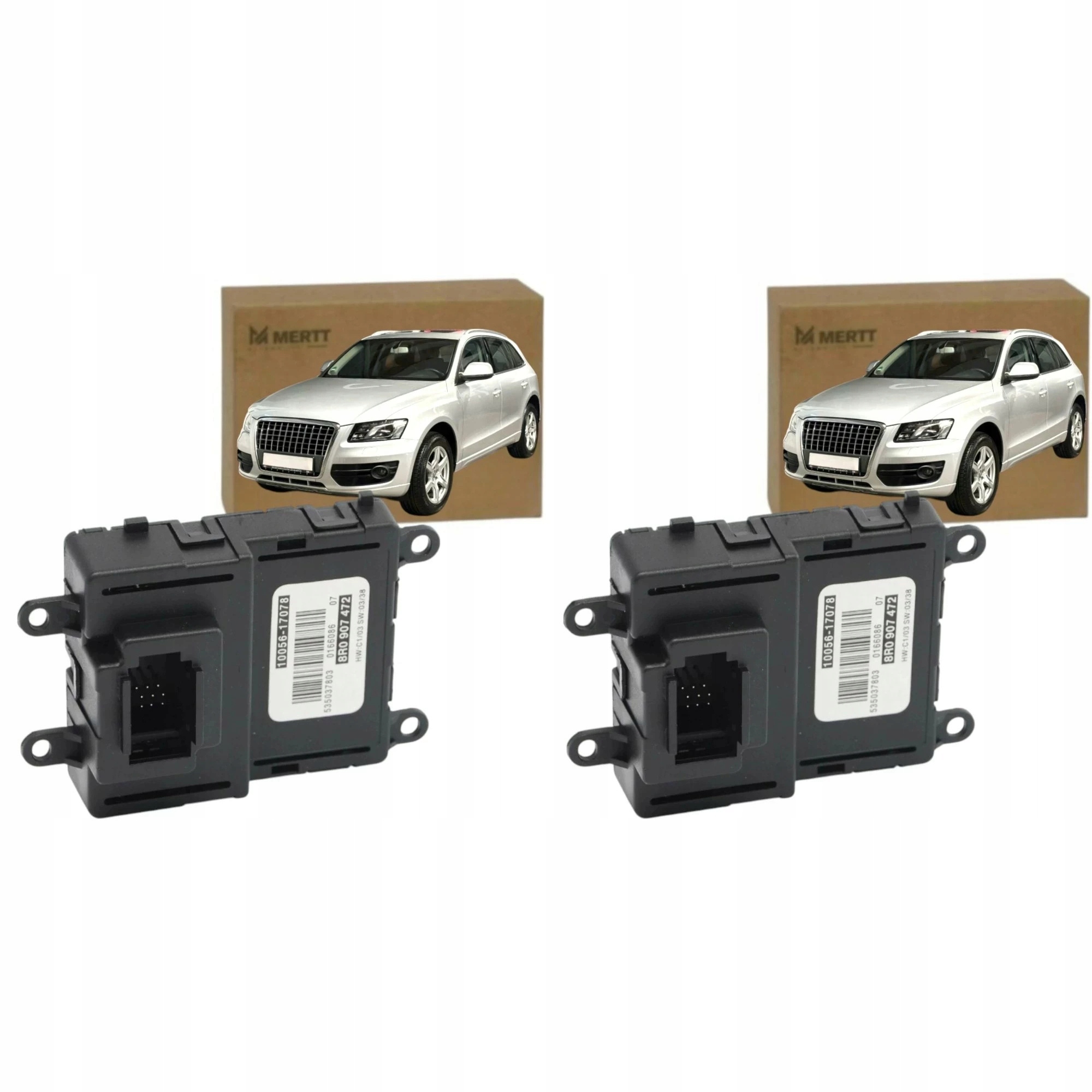 2x Audi Q5 8R 8R0 907 472 B Ovladač Modul Denních Světel Drl 8R0907472