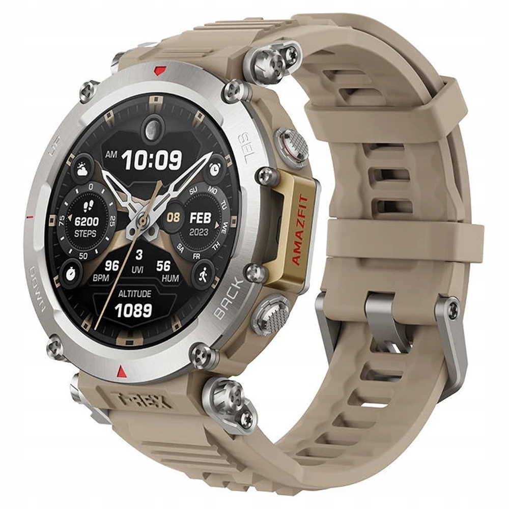 Inteligentné hodinky Amazfit T-Rex Ultra, béžová