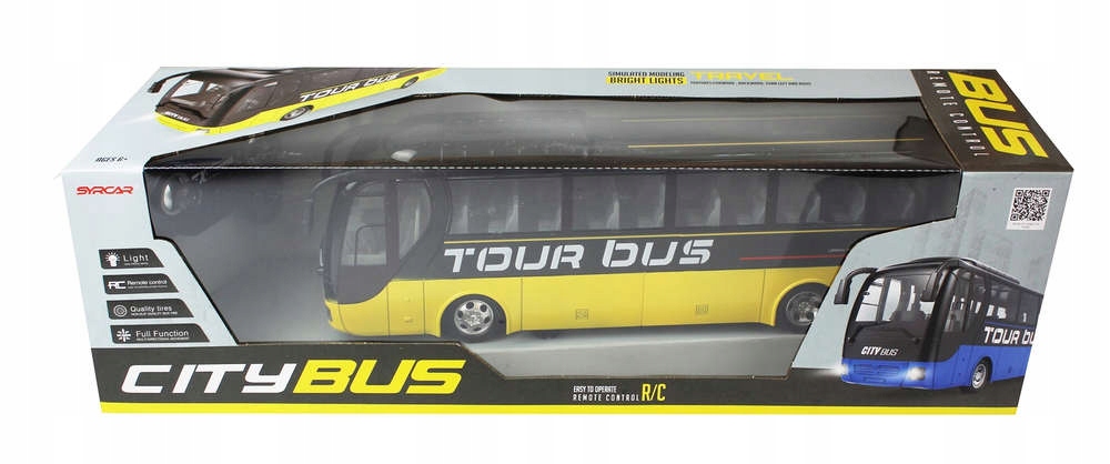 

Autobys zdalnie sterowany światło 40 cm