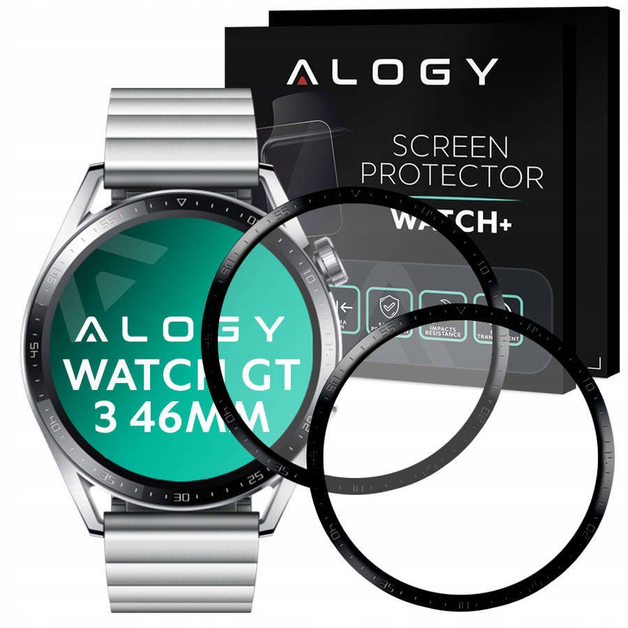 

Szkło Elastyczne x2 Alogy Do Watch Gt 3 46MM