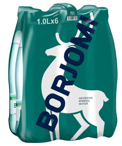 Borjomi Svařák Gruzínská minerální voda Pet 1 l 6 Ks 1000 ml