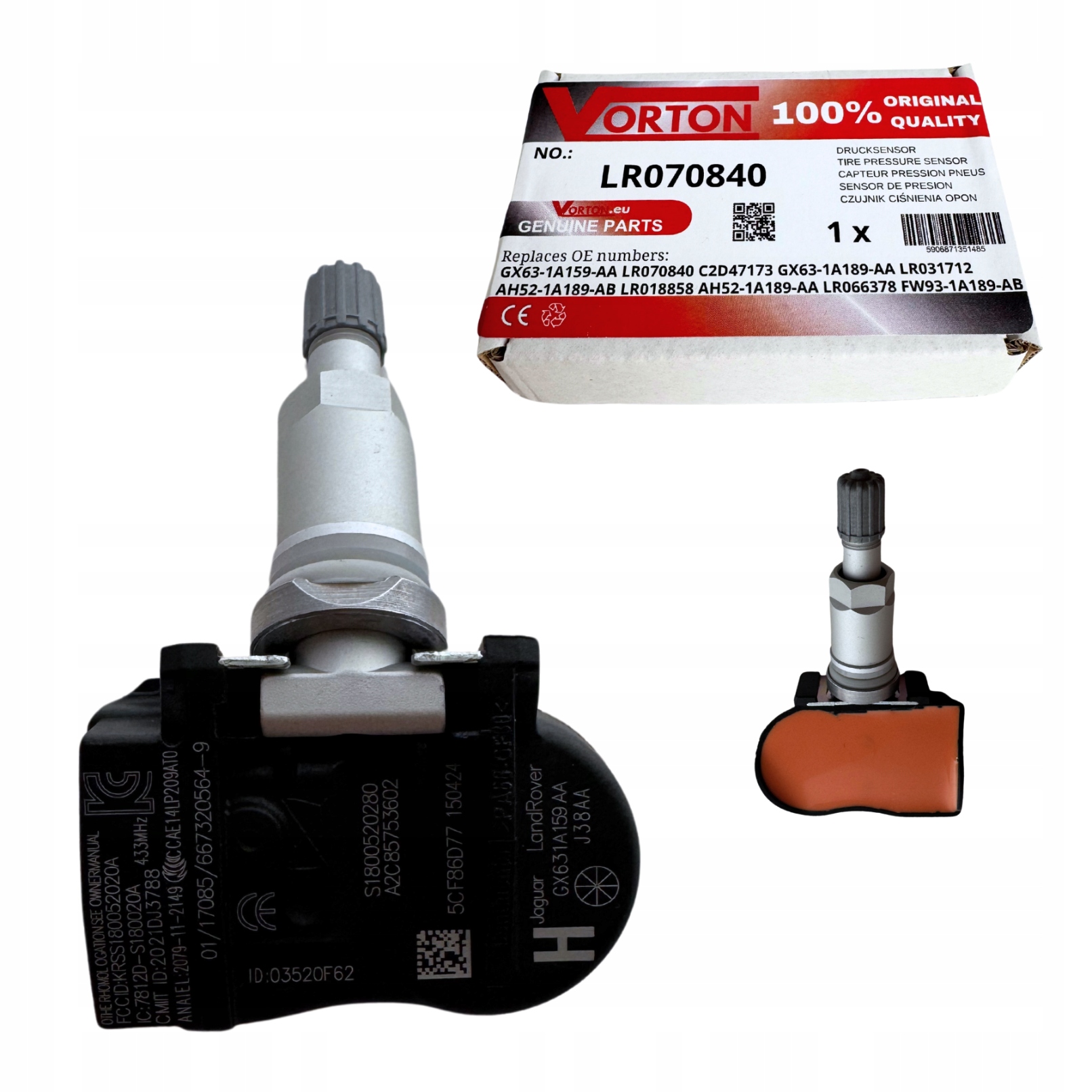 Senzor Tlaku Pneumatikách Snímače Land Rover Discovery L319 L462 Sport L550