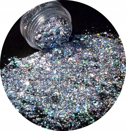 Pyłek do paznokci - MAGIC SHARDS 07 - efekt szkła