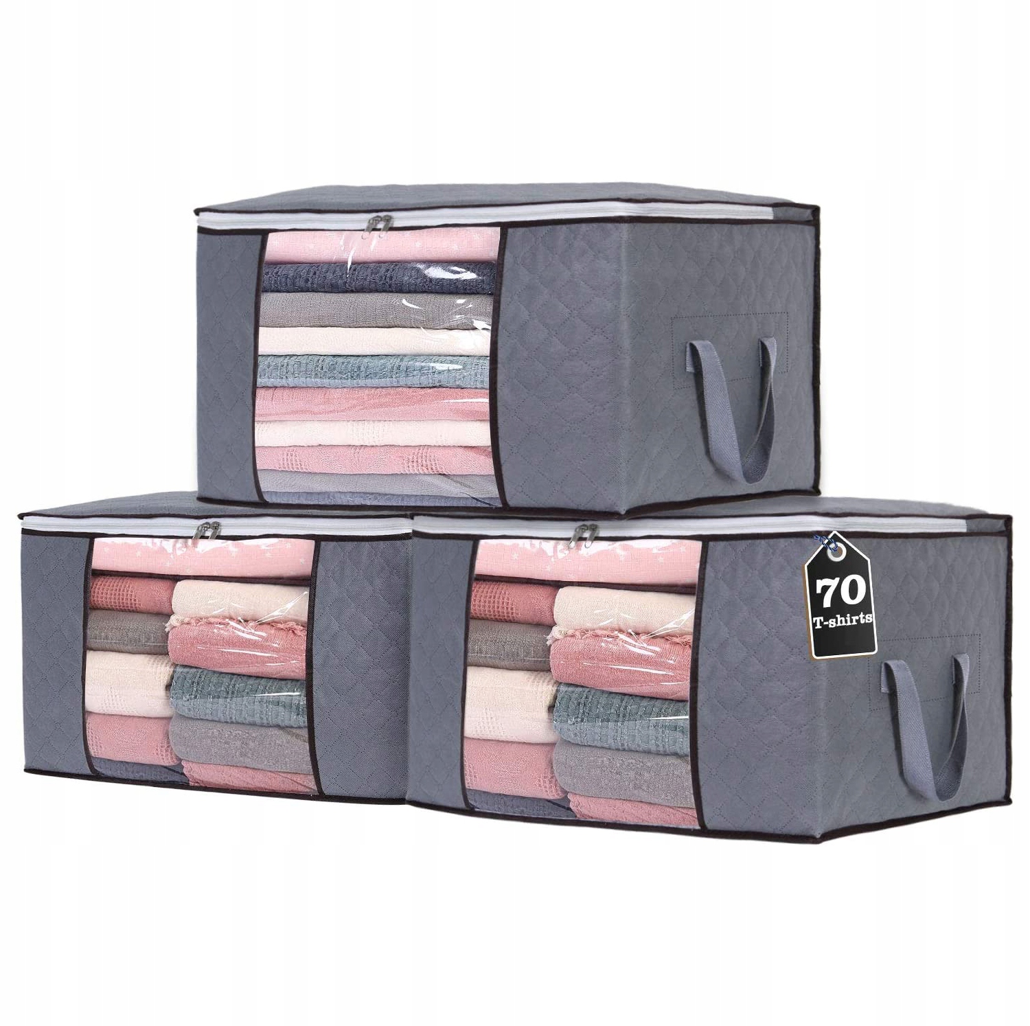 Organizer na ubrania spodnie do szuflady szafy 3pc Kolor inny