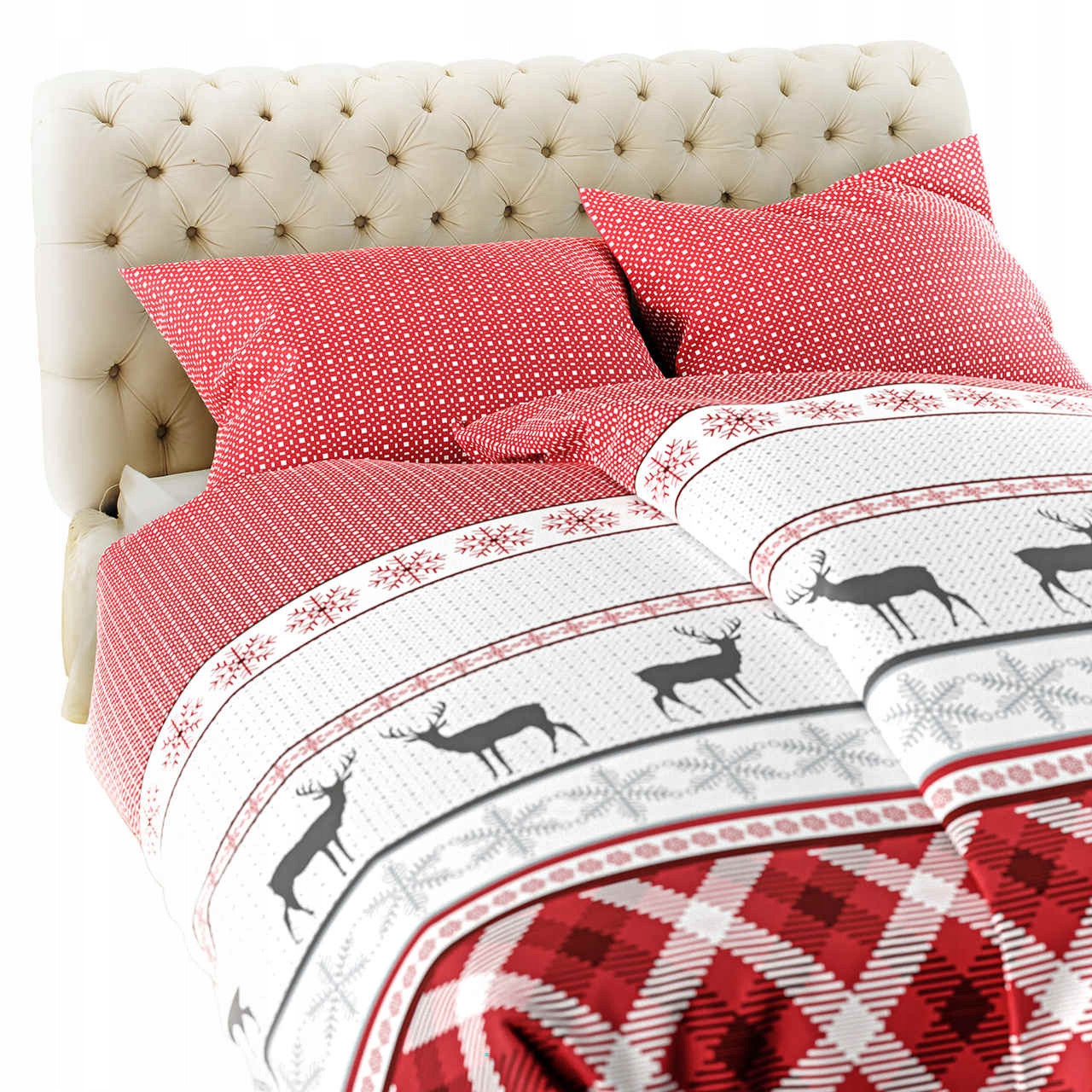 

Świąteczna Pościel Flanela Na Pre 160x200 Xmass 2C