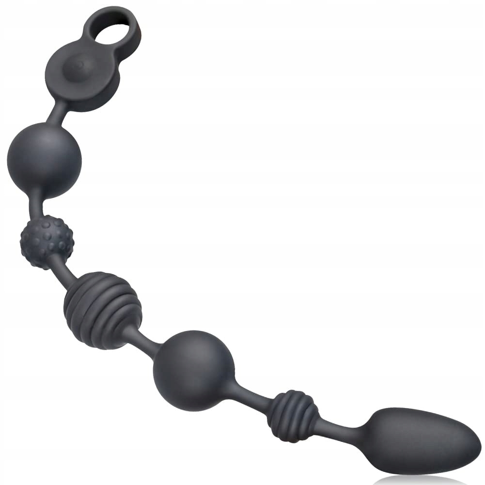 SILIKONOWE WIBRATORY ANALNE Z 10 TRYBAMI WIBRACJI 3 SILNIKI 6 KULEK DLA PAR — miniatura 6