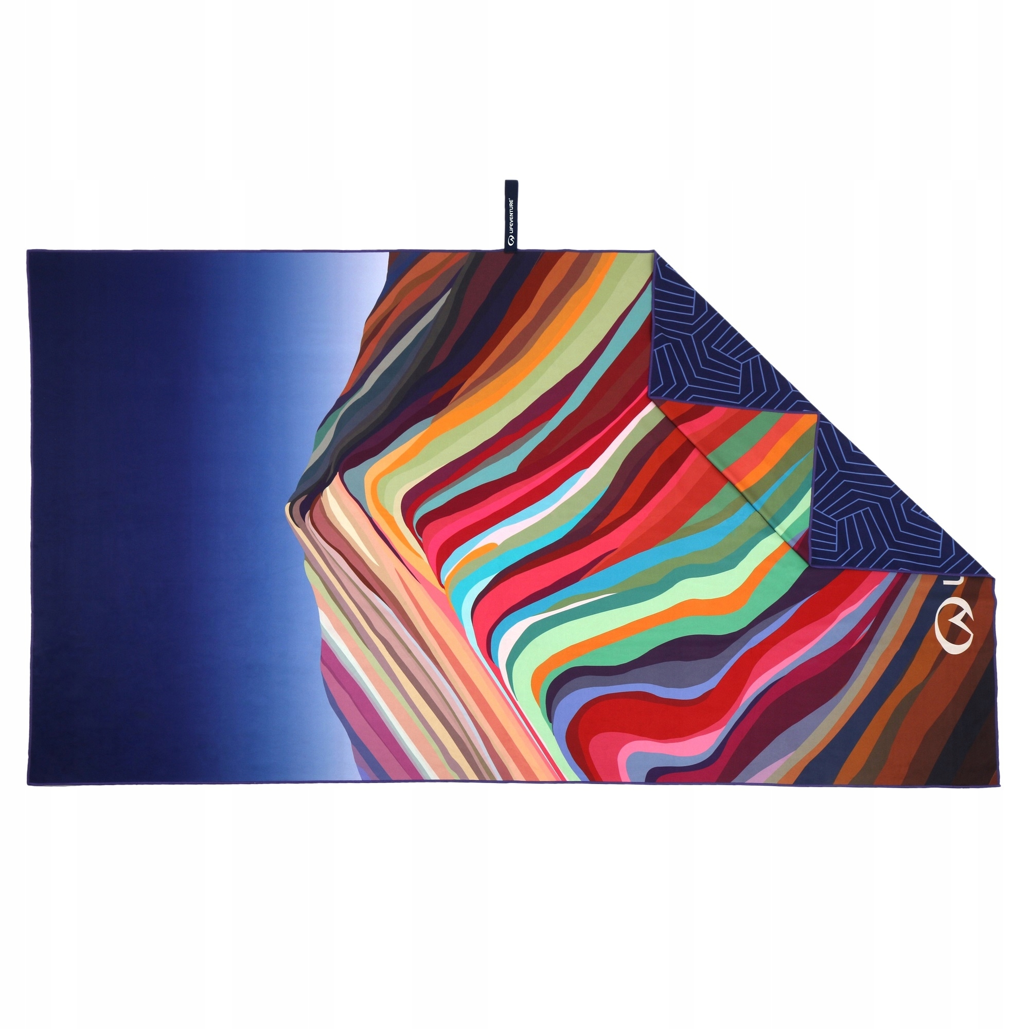 Rychleschnoucí ručník Lifeventure SoftFibre Rainbow Mountain 150 x 90 cm