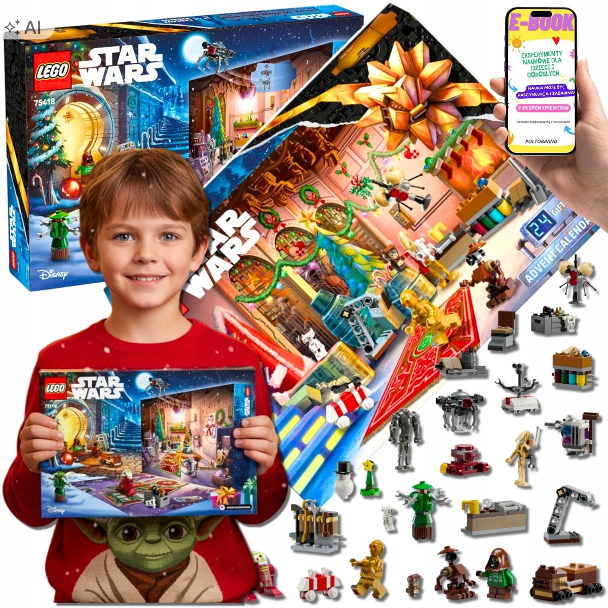 Lego Kalendarz Adwentowy Star Wars Świąteczny Dla Dziecka Ebook