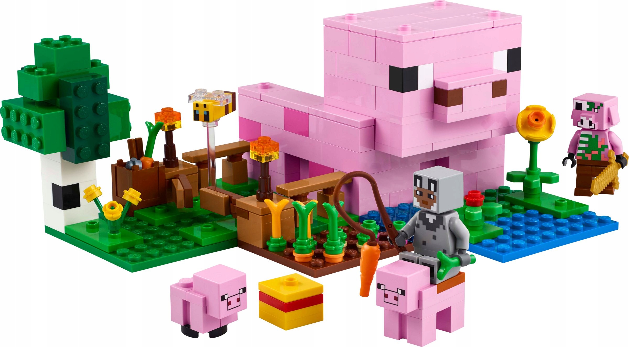 LEGO MINECRAFT 21268 DOM PROSIACZKA, zestaw klocków dla dzieci +7 lat Marka LEGO
