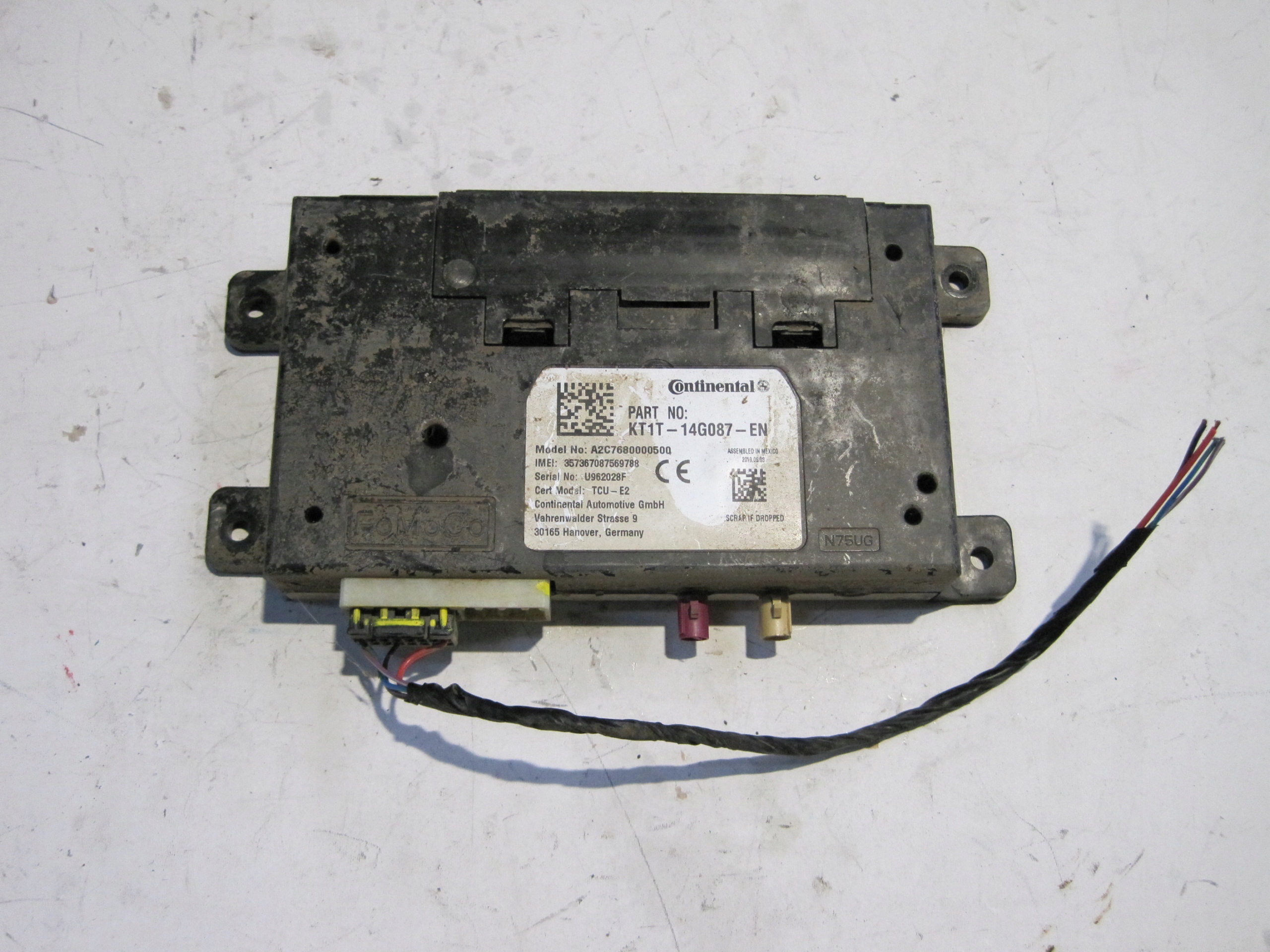 Moduł STEROWNIK TELEFONU FORD RANGER IV KT1T -14G087-EN