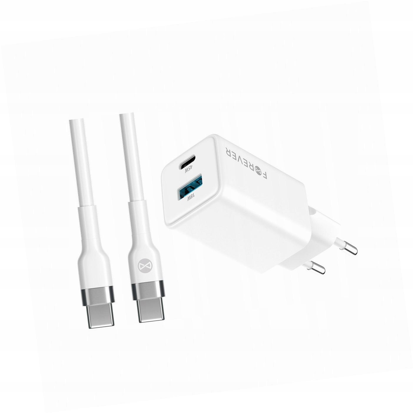 Szybka ładowarka GaN 45W Usb-c z kablem do Samsung Galaxy A14 5G