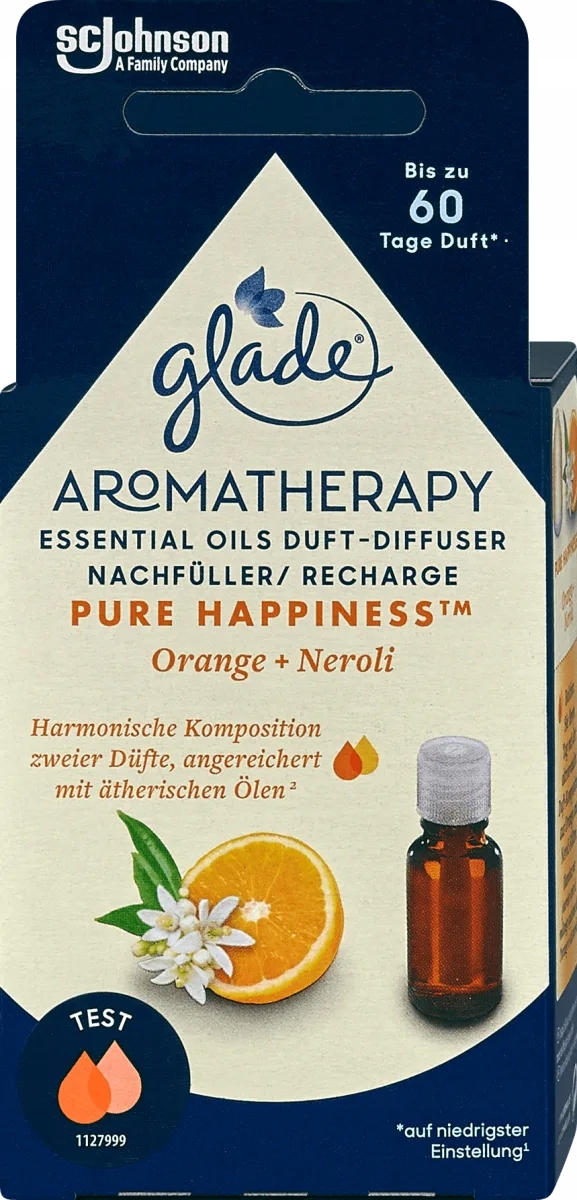 Levně Náhradní olej do difuzéru Glade Aromatherapy Usb Pure Happiness 17,4 ml