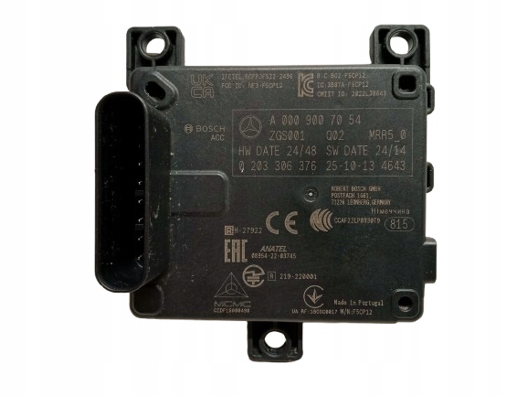 MERCEDES W177 W213 W205 X253 W238 RADAR DISTRONIC A0009007054 0203306376