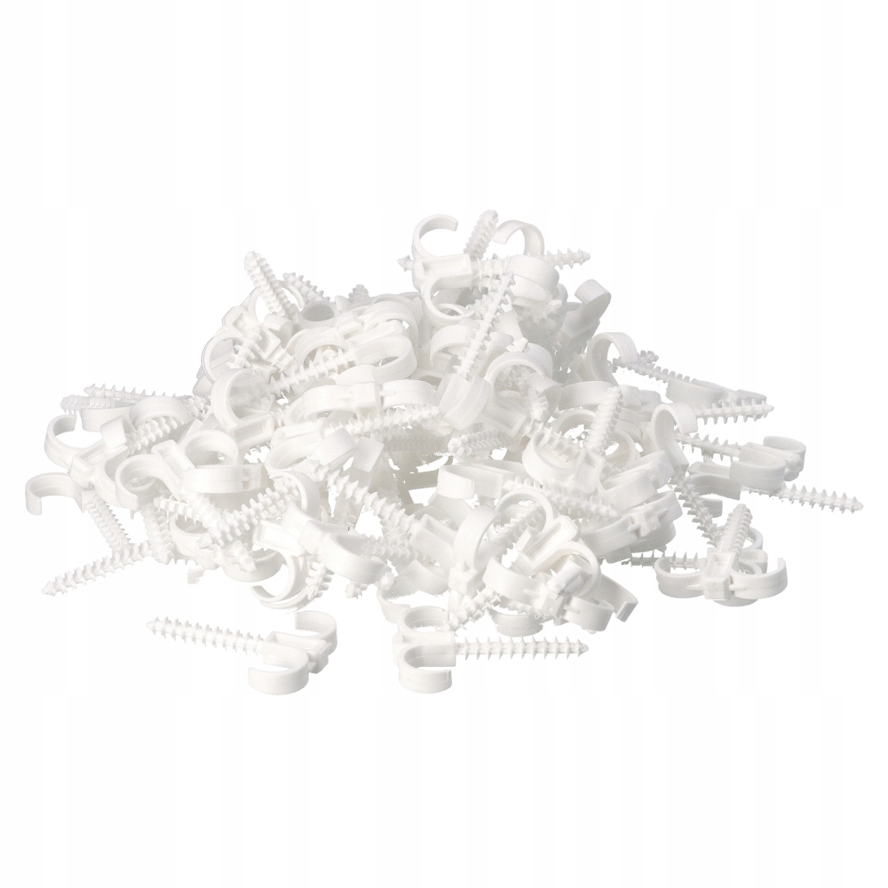  /><h2>☀️Uchwyty UH</h2><h2>Uchwyty hakowe idealnie nadają się do szybkiego montażu rurek gładkich i karbowanych oraz rur CO i ogrzewania podłogowego.</h2><p><b>Dane techniczne:</b></p><p><b>✅</b>Średnica mocowanych rurek:&nbsp;<b>18, 20, 22mm</b></p><p><b>✅</b>Materiał wykonania:&nbsp;<b>polipropylen</b></p><p><b>✅</b>Wiertło:</p><ul><li><b>podłoże twarde (beton, cegła itp.) 6mm,</b></li><li><b>podłoże miękkie (suporex, pustak żużlowy)&nbsp;7mm</b></li></ul><p><b>✅</b>Kolor:&nbsp;<b>biały</b></p><p><b>✅</b>Opakowanie:&nbsp;<b>100 szt.</b></p><img src=