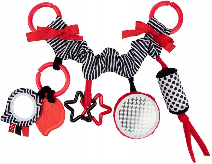 CANPOL ZAWIESZKA DO WÓZKA FOTELIKA NOSIDEŁKA ZABAWKA KONTRASTOWA Rodzaj zawieszki