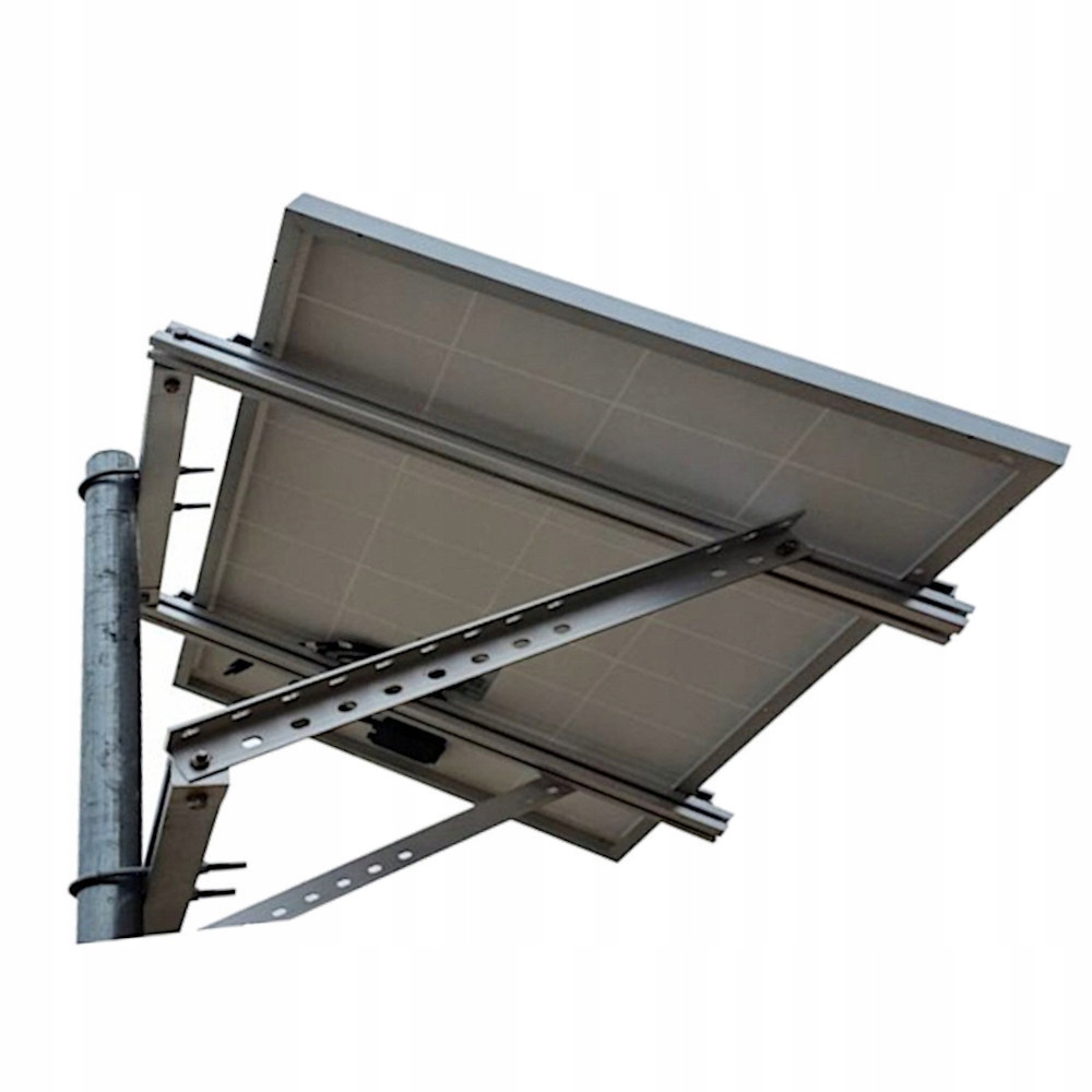 Montážní Držák Na Sloup Solární Baterie 160-340 W