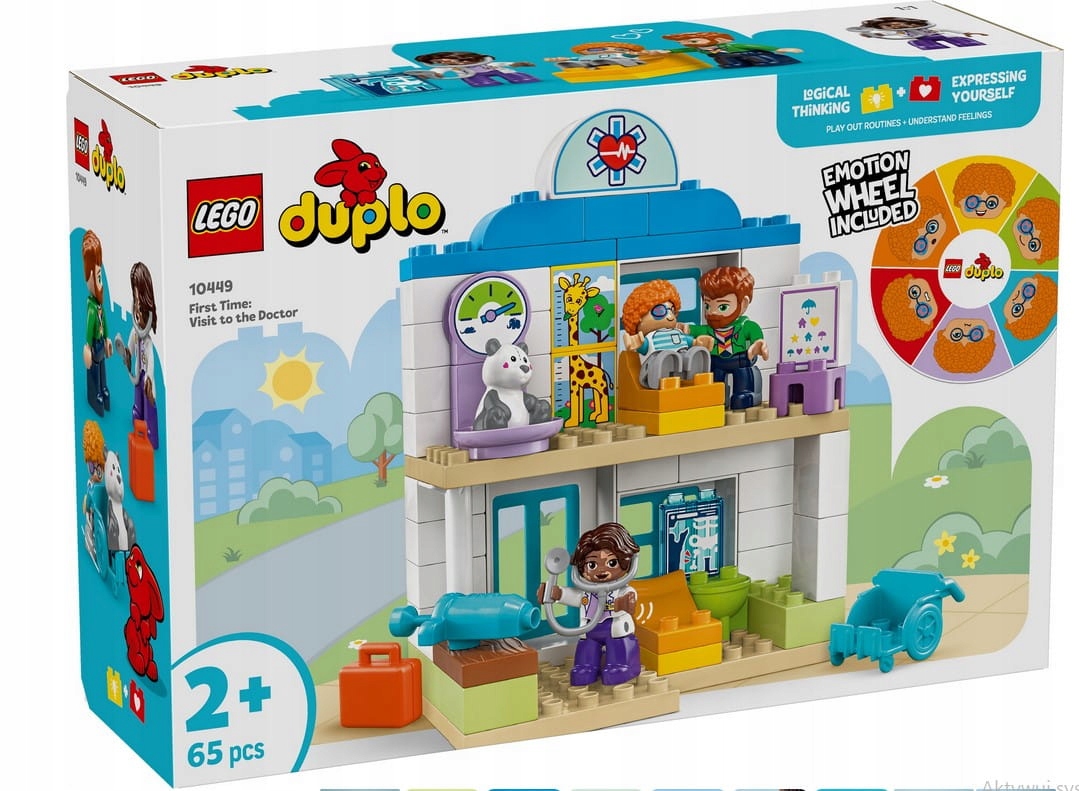 Lego Duplo Poprvé Návštěva Lékaře 10449