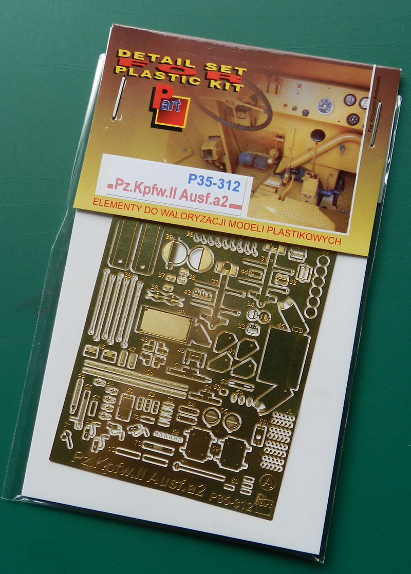 Část P35-312 1/35 Pz.Kpfw.II Ausf.a2 (ibg)