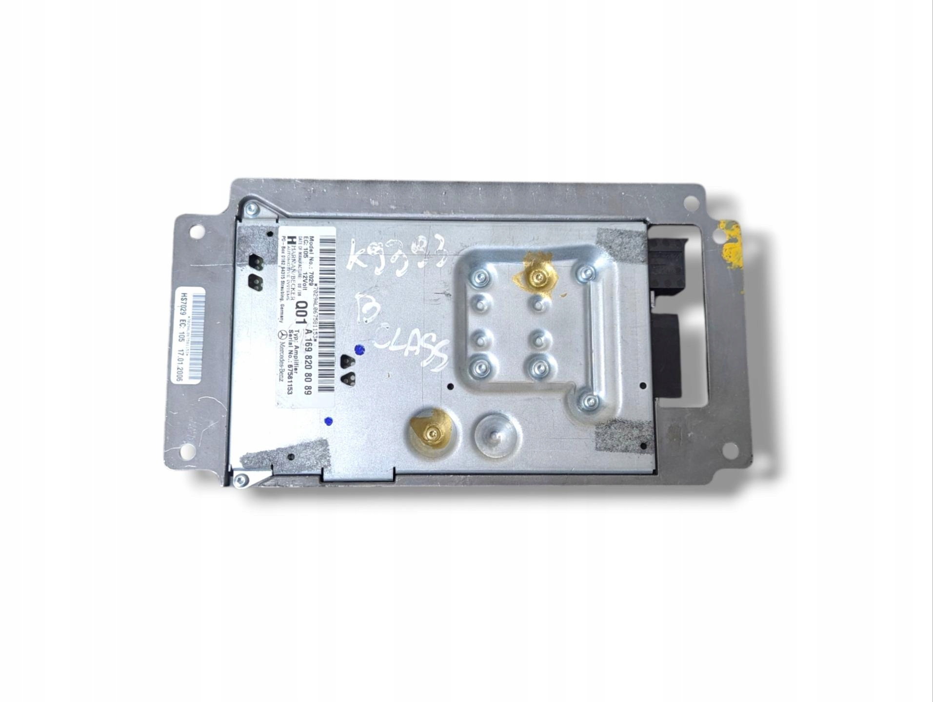 amplifier radia Mercedes-Benz B W245 2006 A1698208089