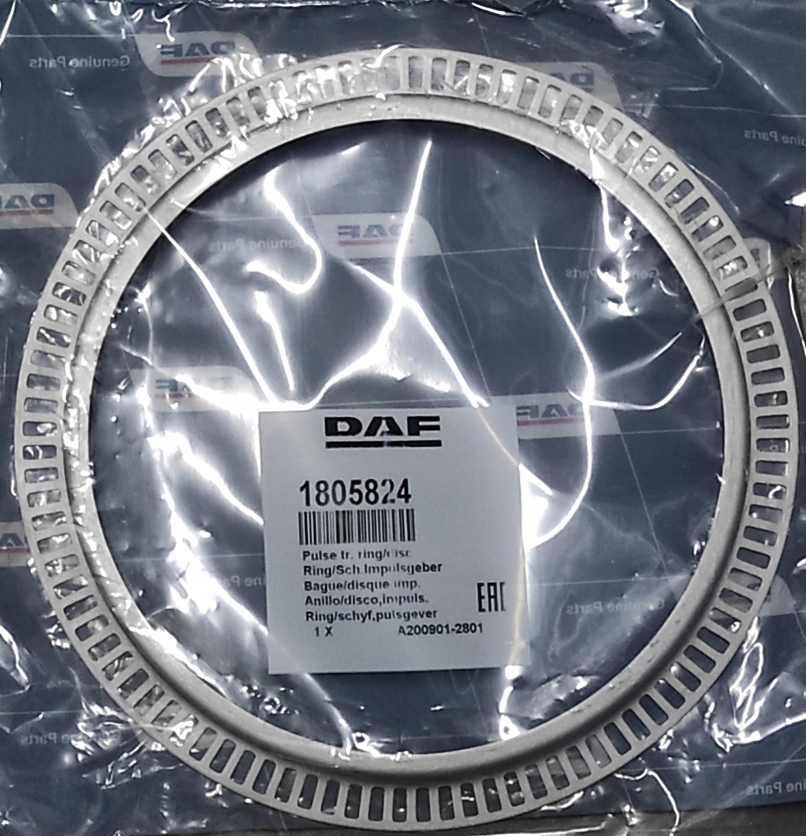 Кольцо ABS заднее DAF 1805824 18X168X212