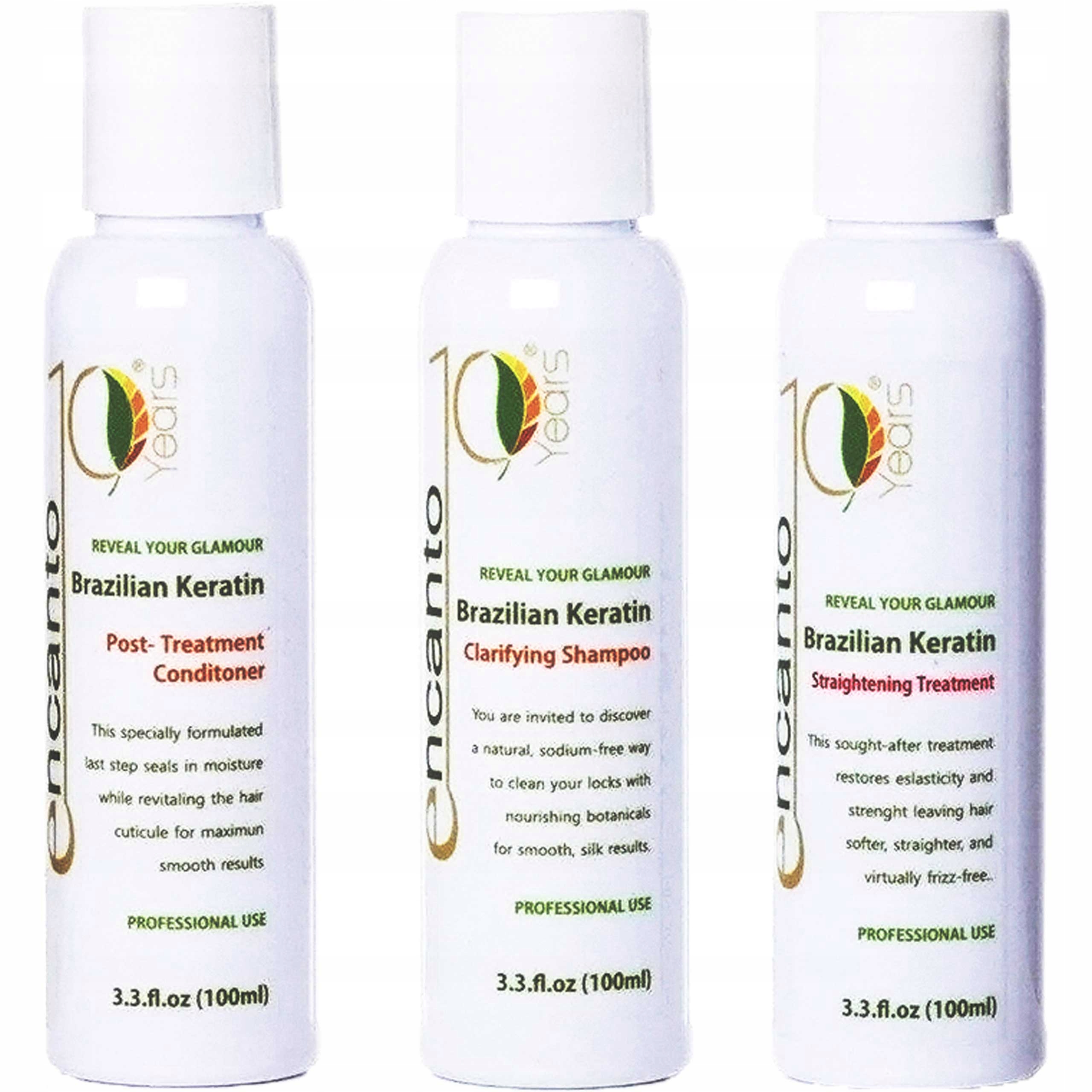 

Encanto Do Brasil zestaw keratynowy 3x100ml