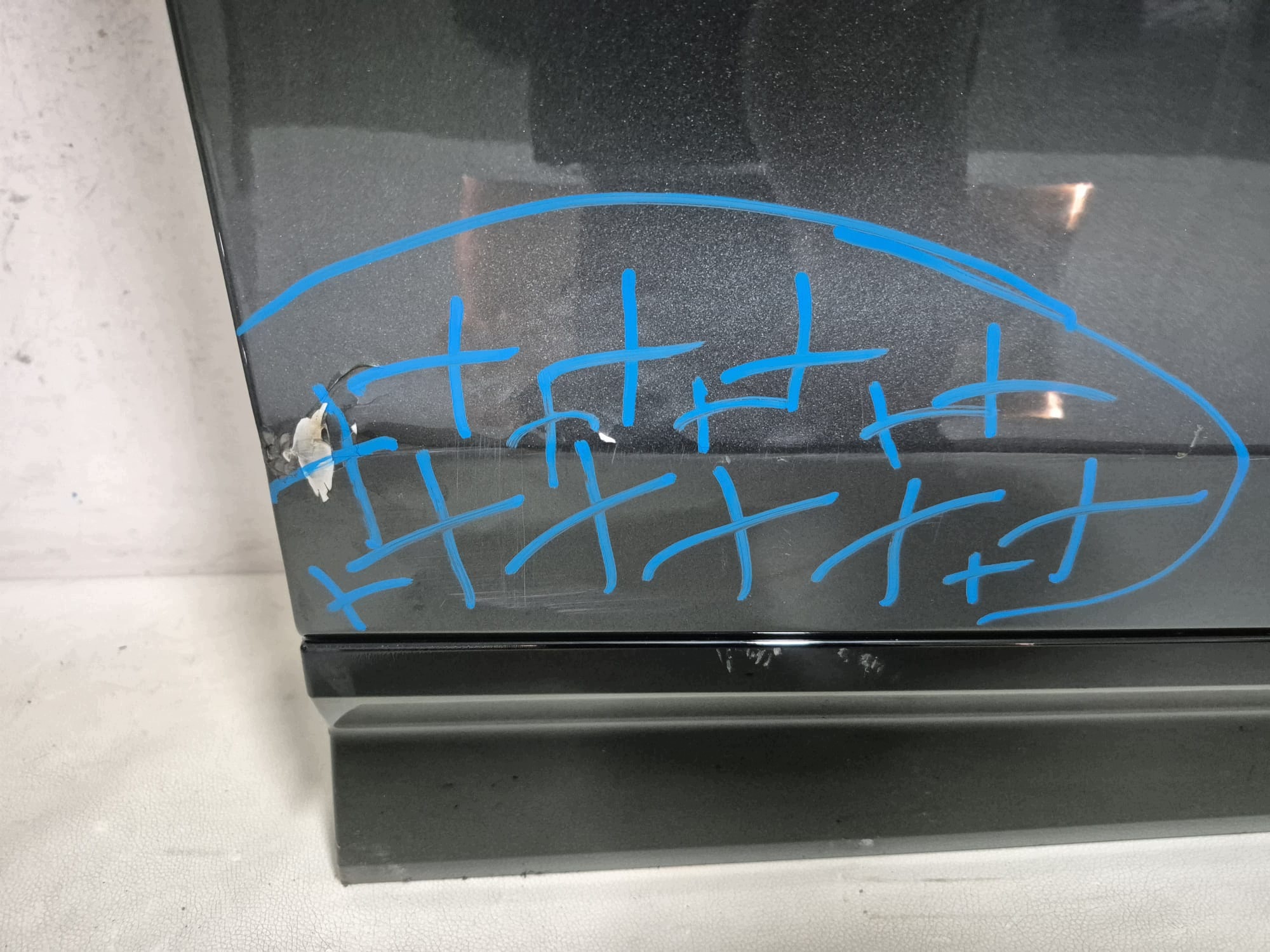 AUDI A6 C9 E-TRON 25- door right front front moulding for door