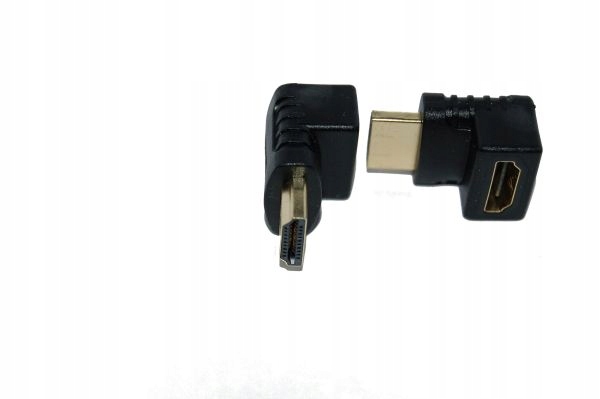 Adapter kątowy Lanberg Hdmi czarny