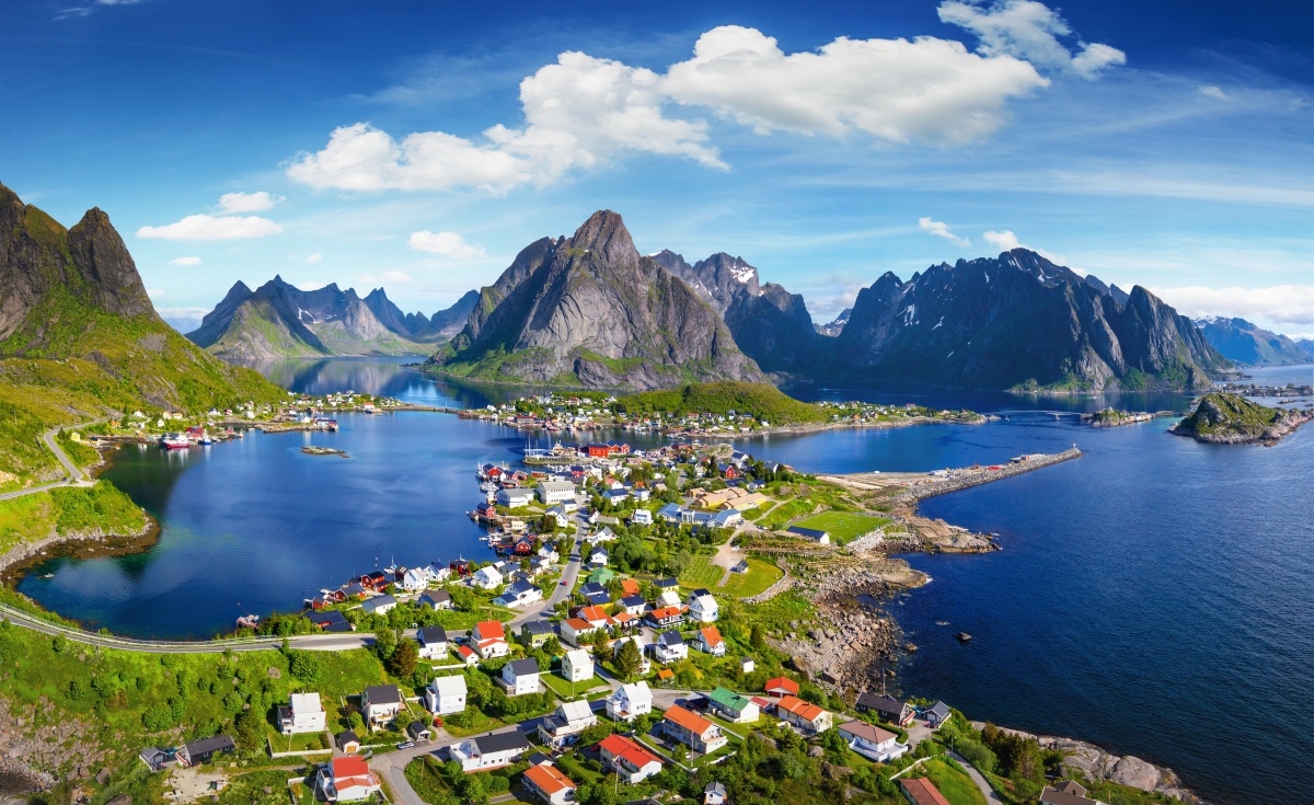 

Fototapeta Flizelinowa Lofoten norway 416x254