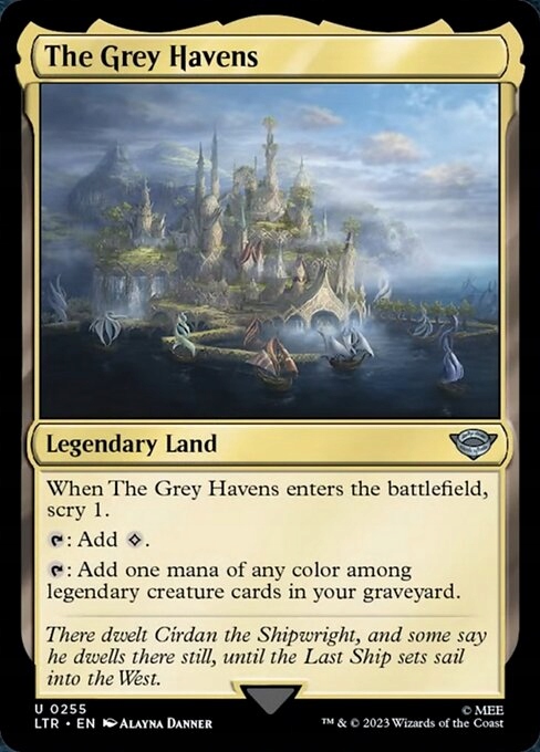 Mtg Ltr #255 The Grey Havens