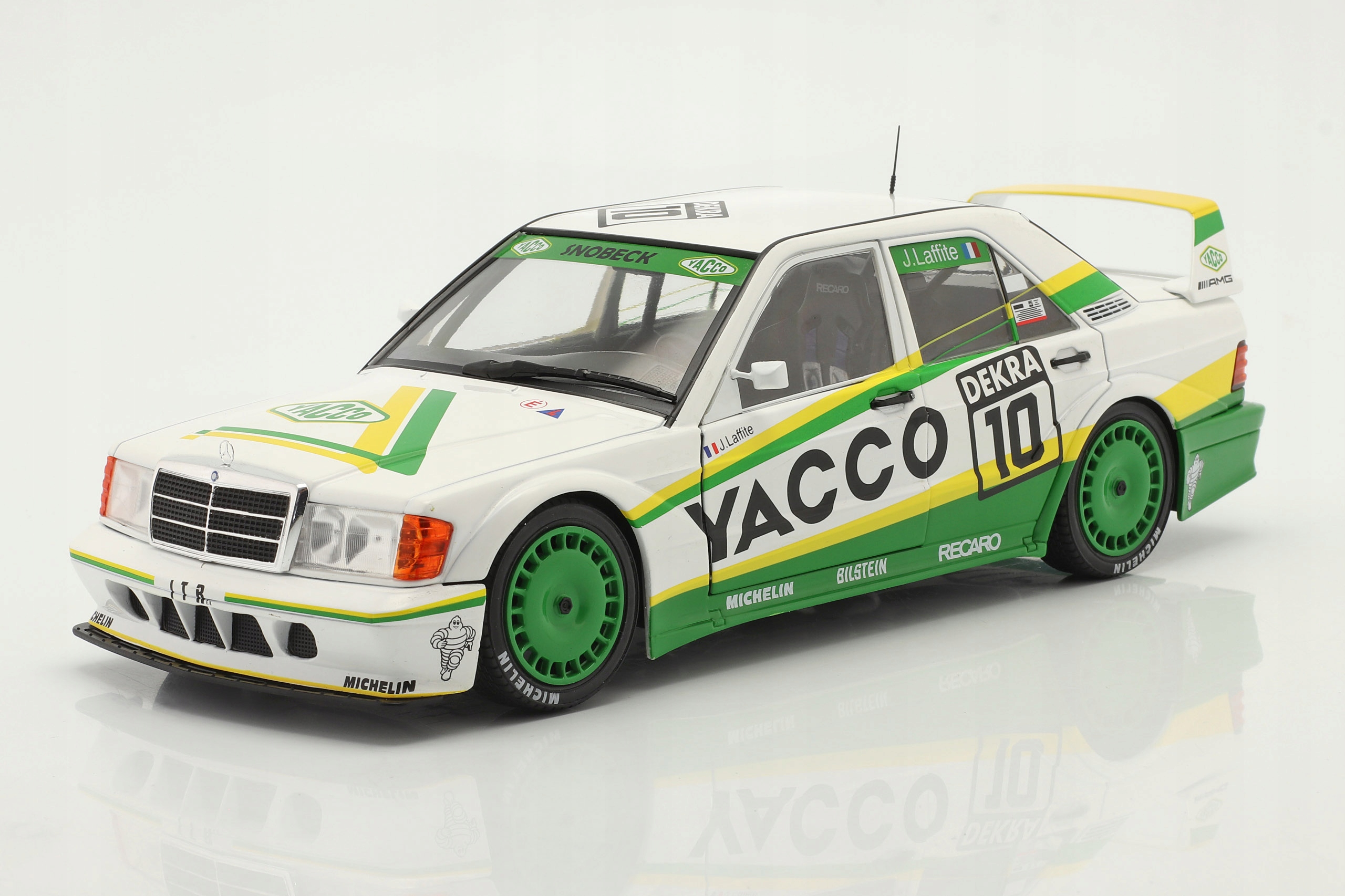 Mercedes-Benz 190E 2.5-16 W201 Evo II #10 Dtm 1991 J. Laffite Solido 1:18