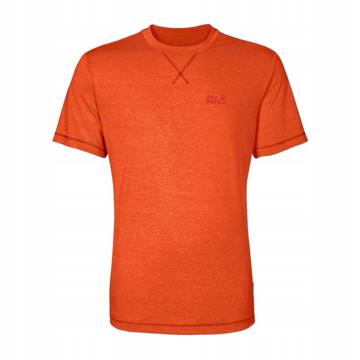 Koszulka trekkingowa męska Jack Wolfskin Crosstrail Graphic zielona L