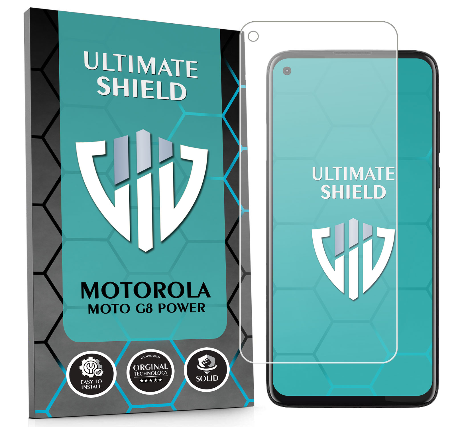 Sklo 3x Displej 7x Fotoaparát Rychlý Objektiv Pro Motorola Moto G8 Power