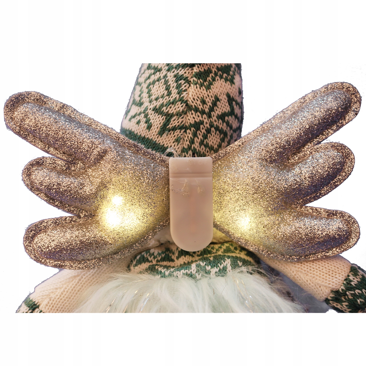 ANIOŁ STOJACY 54 cm ZIELONY LED DEKORACJA OZDOBA NA ŚWIĘTA Rodzaj figurka