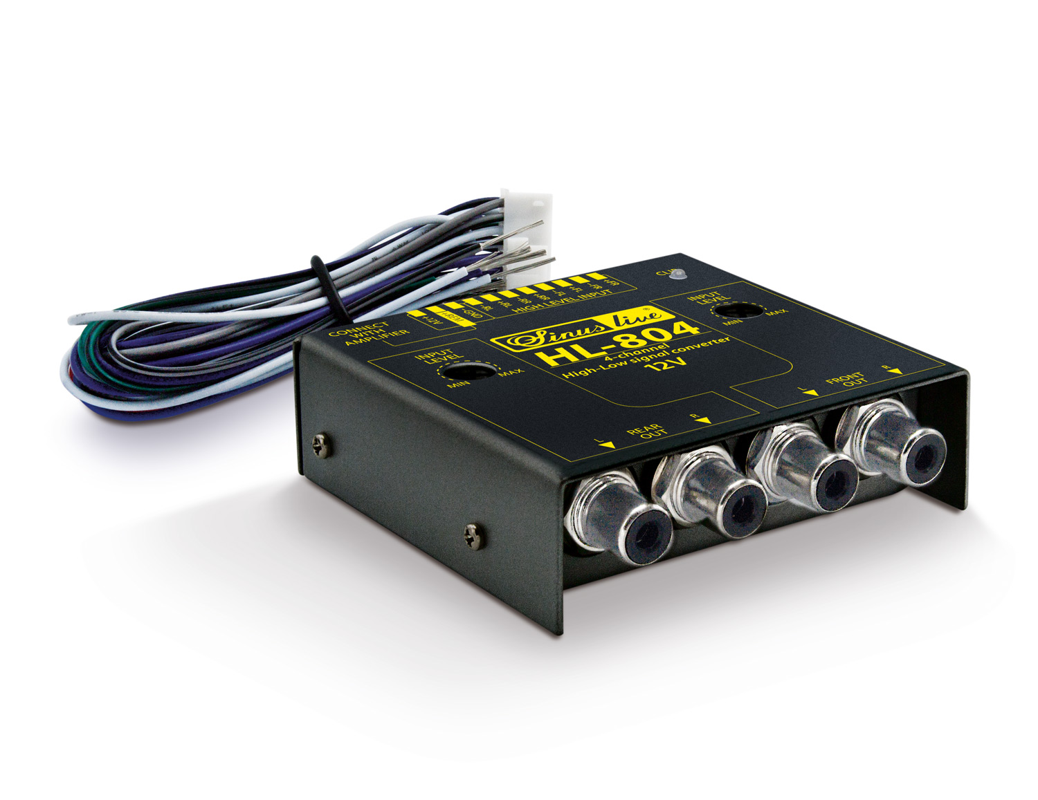 Sinuslive HL-804 adaptér x 4 Rca Cinch pre rádio bez výstupu na zosilňovač