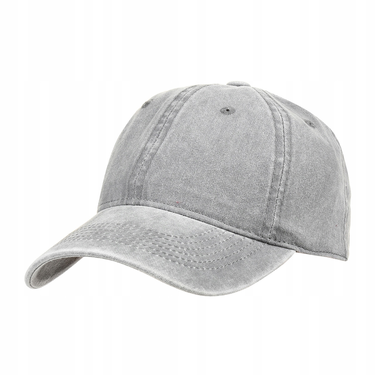

Czapka z daszkiem vintage unisex gladka regulowana