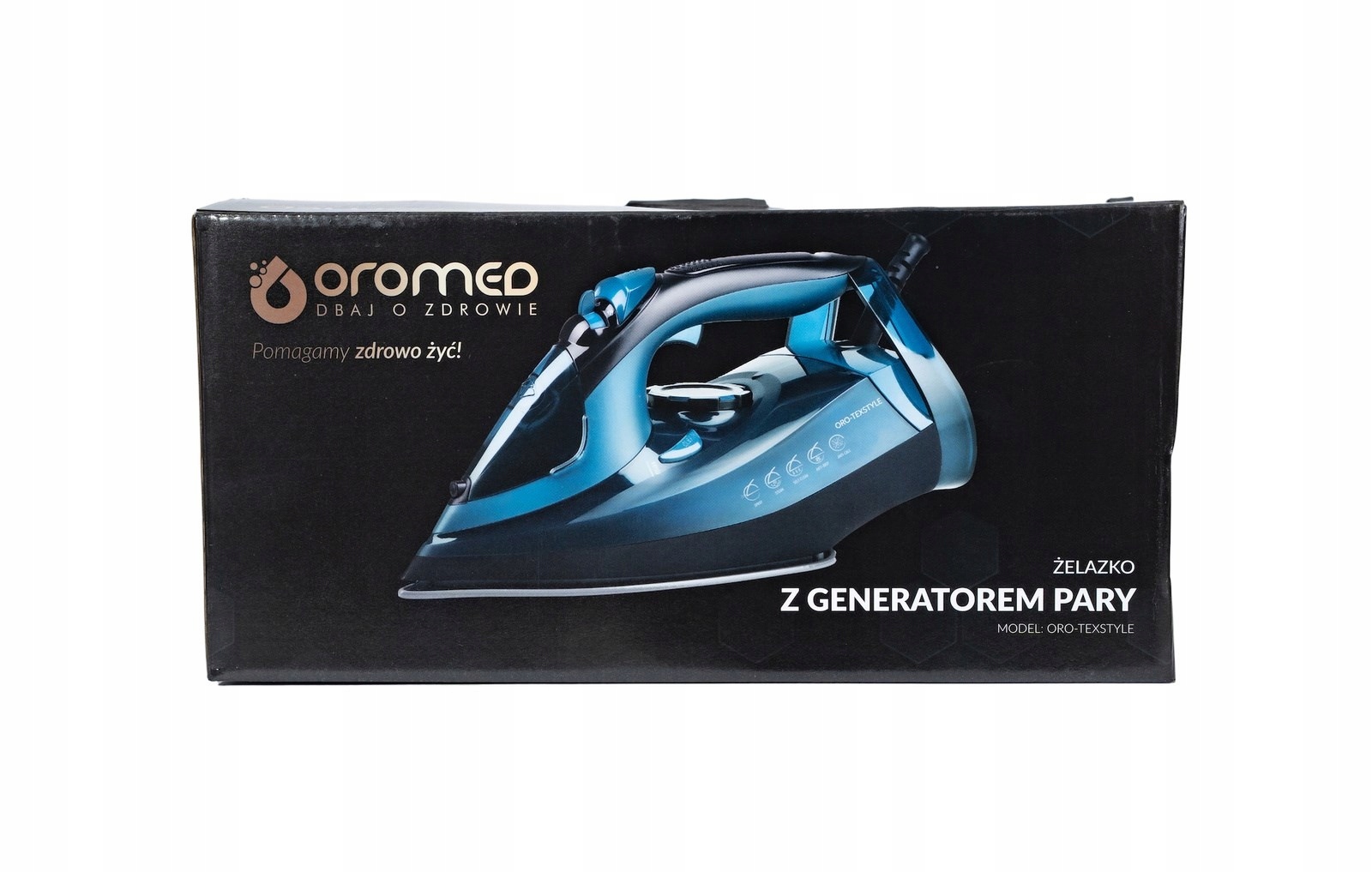 Żelazko z generatorem pary ORO-TEXSTYLE OROMED Model ORO-TEXTYLE