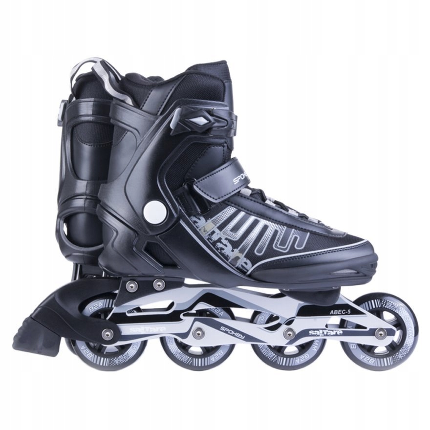 Brusle 2v1 Spokey Saltare kolečkové brusle s karbonovými ložisky ABEC5