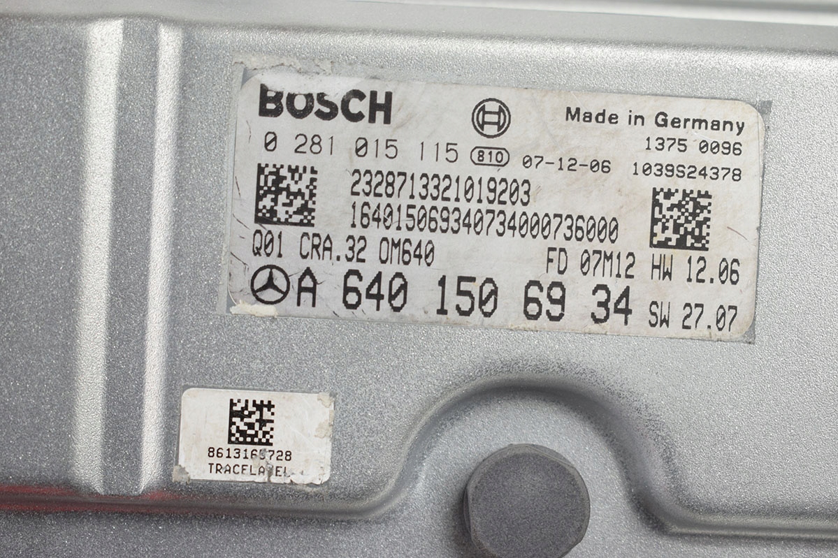 computer control unit MERCEDES W245 A640150694