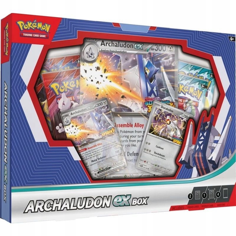Zestaw Pokemon TCG Archaludon Ex Box