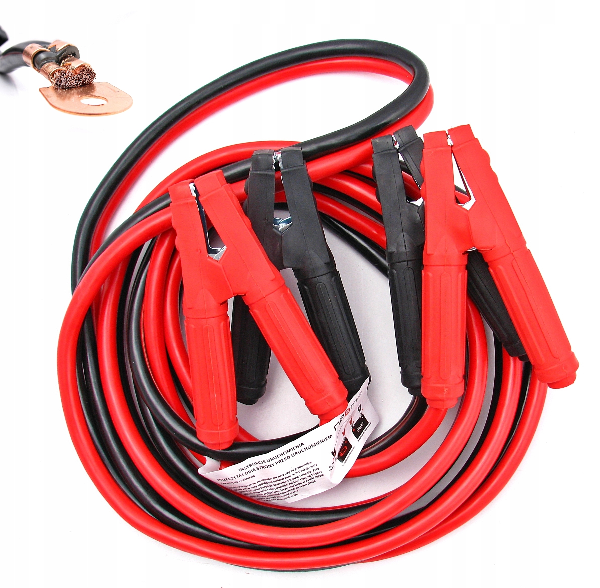 

Mocne Kable Przewody Rozruchowe 1200A 4,5M Grube