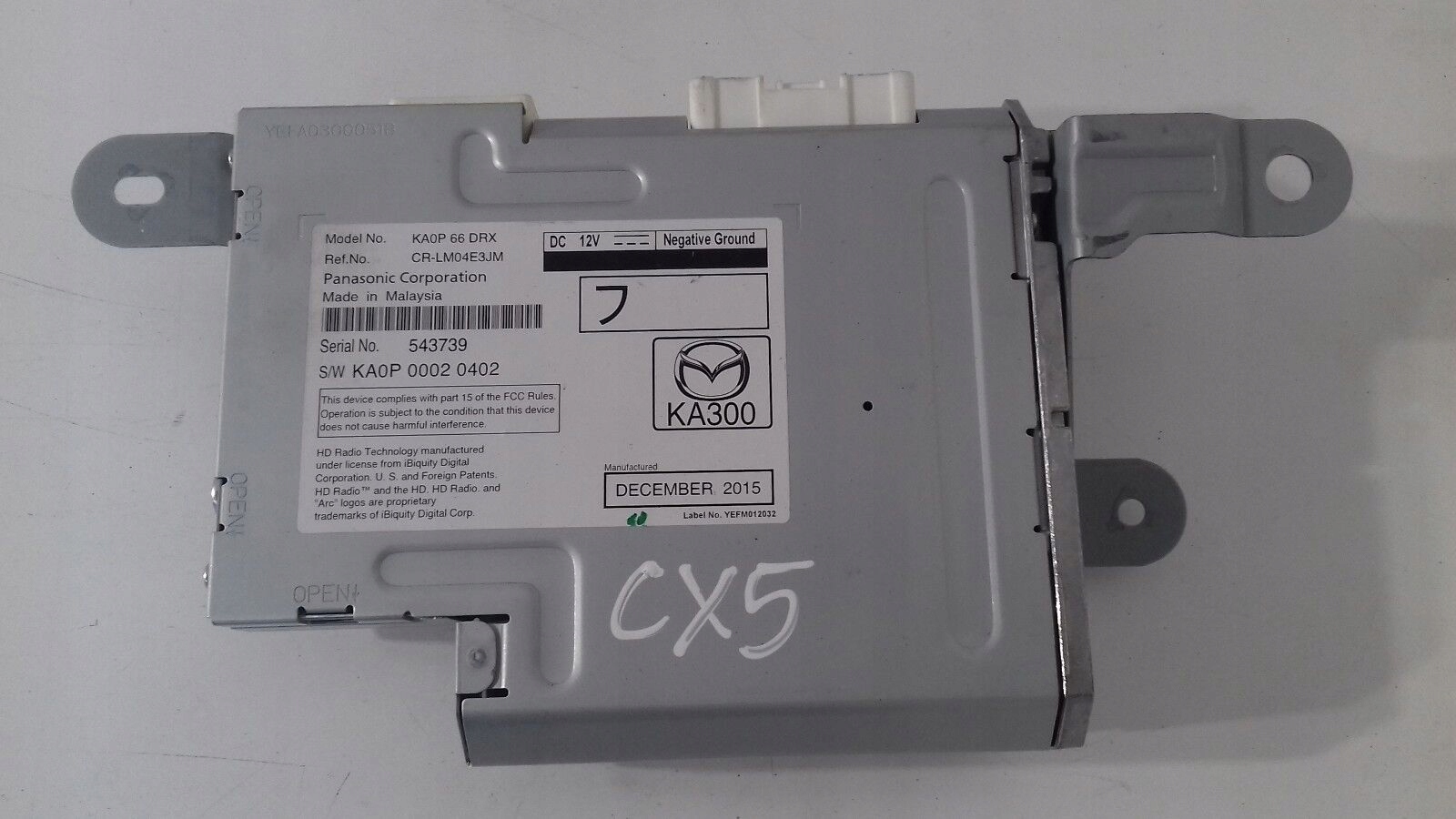 MAZDA CX5 CX-5 ТЮНЕР РАДИО УСИЛИТЕЛЬ KA0P66DRX