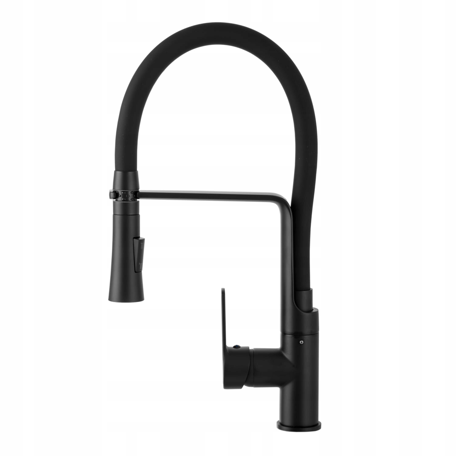 Kuchynská batéria Vegas s výsuvným výtokom Čierna Gamma