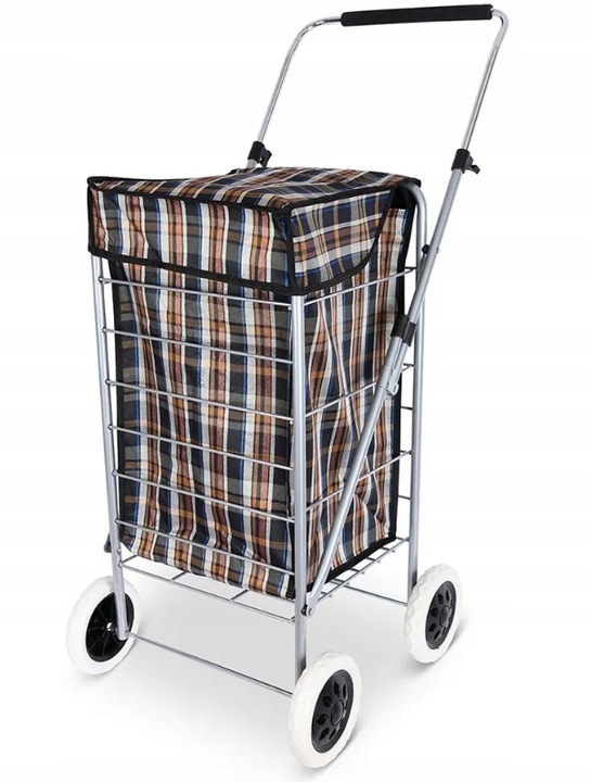 KOŁO KÓŁKA KOŁA BIAŁE DO WÓZKA TORBY NA ZAKUPY ZAKUPOWEGO Waga produktu z opakowaniem jednostkowym 0.213 kg