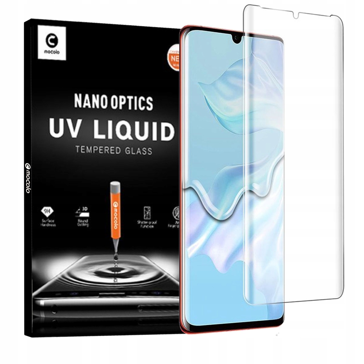 

Mocolo 3D Uv Szkło Hartowane Do Huawei P30 Pro