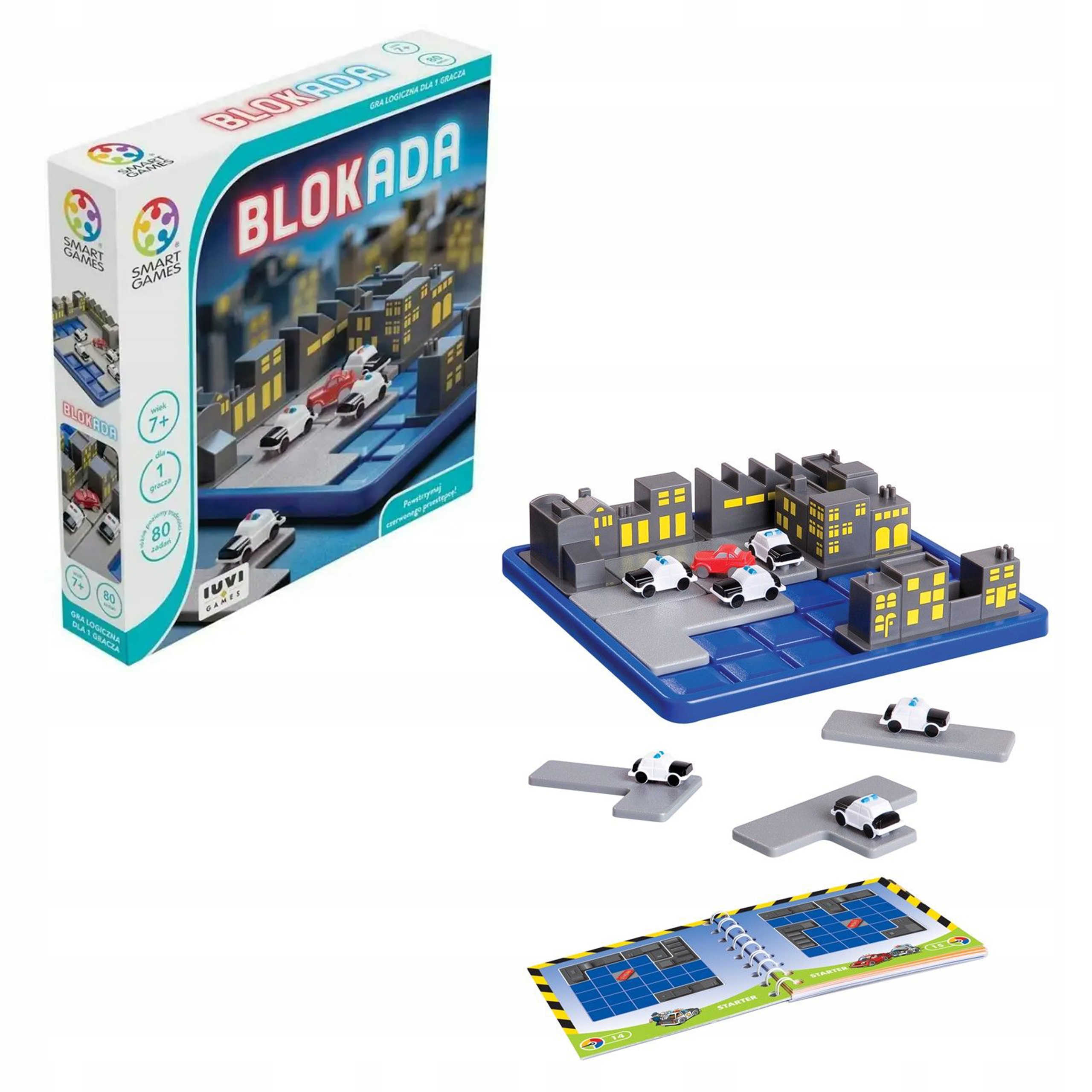 Desková hra Blokáda (pl) Logická hra 6+ Iuvi Games