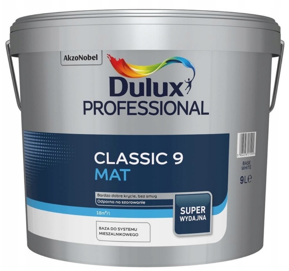 Dulux Professional Classic 9 9L farba na steny, stropy Farba!!!