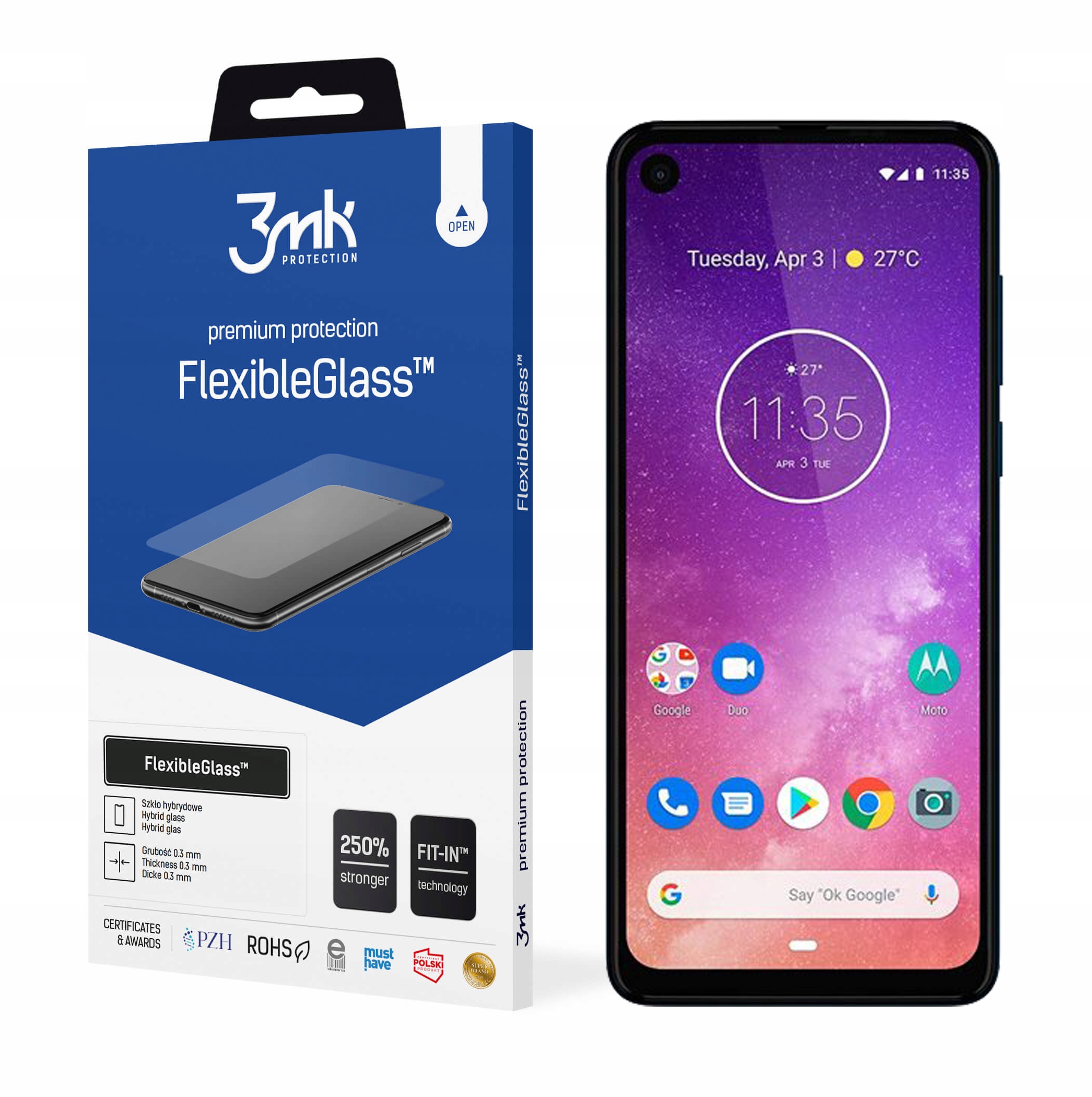 

Szkło 3MK FlexibleGlass do One Vision