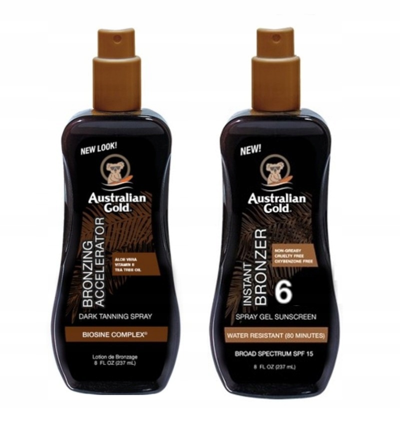 Ochranný sprej Australian Gold Spf 6 s bronzerem 237 ml urychlovač 237 ml